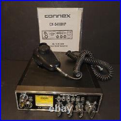 Connex CX 3400HP AM FM 10 Meter Amateur Mobile Transceiver READ Ham