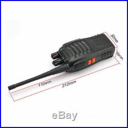 10 Baofeng BF-888S UHF Transceiver 5W Walkie Talkie Two-way Ham Radio +Earpiece