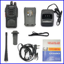 10x BaoFeng BF 888 S UHF Long Range Portable Handheld Two-way Amature Ham Radio