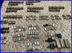 190 Vintage Radio Crystal Lot Ham Radio / CB Channels Assorted Freq's Most used