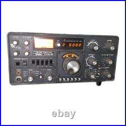 1979 Yaesu FT 101ZD HF SSB Hybrid Ham radio Transciever Lights Up! PARTS/REPAIR