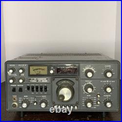 1979 Yaesu FT 101ZD HF SSB Hybrid Ham radio Transciever Lights Up! PARTS/REPAIR