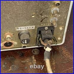 1979 Yaesu FT 101ZD HF SSB Hybrid Ham radio Transciever Lights Up! PARTS/REPAIR