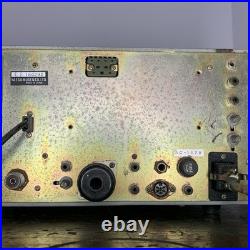 1979 Yaesu FT 101ZD HF SSB Hybrid Ham radio Transciever Lights Up! PARTS/REPAIR