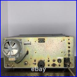 1979 Yaesu FT 101ZD HF SSB Hybrid Ham radio Transciever Lights Up! PARTS/REPAIR