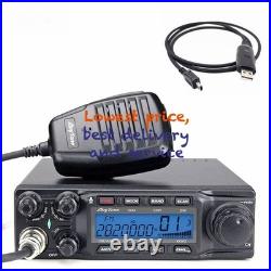 1PC 28-29.7MHz 10M 40 Ch Amateur Radio Transceiver + Cable AnyTone AT-6666PRO