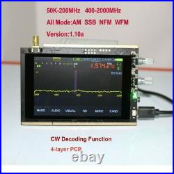 50Khz-2GHz SDR Radio 3.5Inch LCD Malahit Update Firmware DSP Malachite Receiver