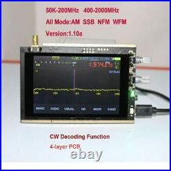 50Khz-2GHz SDR Radio 3.5Inch LCD Malahit Update Firmware DSP Malachite Receiver