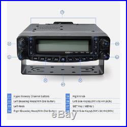 50W HF/VHF/UHF 27/50/144/430MHZ Mobile Transceiver Ham Radio Cross Band Repeat
