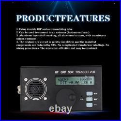 5W 8-Band USDX USDR HF QRP SDR Transceiver SSB/CW DSP with Mic Charger