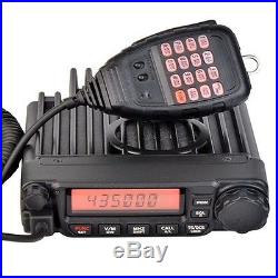 60W Cheap Single Band Vehicle VHF/UHF Mobile Transceiver Ham 2 Way Radio