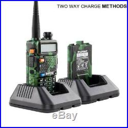6 x Baofeng UV-5R LCD Two Way Ham Radio VHF UHF 2 Band Walkie Talkie Transceiver