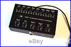 8 Band Sound Equalizer Echo Compressor to YAESU Radio 8 pin mic transceiver FT