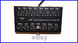 8 Band Sound Equalizer NOISE GATE Echo Compressor to KENWOOD Radio 8 pin mic TS