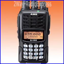 ALINCO DJ-500 VHF-UHF FM Dualband 5W Handheld Transceiver, Wide RX, UNLOCKED TX