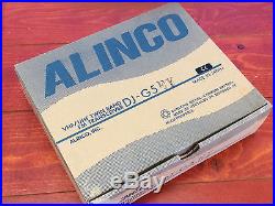ALINCO DJ-G5 VHF UHF Handie Transceiver, UNBLOCKED TX 130174MHz, MINT, RARE
