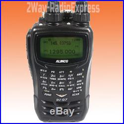 ALINCO DJ-G7 VHF-UHF-1.2GHZ Tri-band Handheld Transceiver, Wide RX, UNLOCKED TX