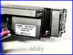 ALINCO DR-420HX 50W 430MHz Single Band Amateur Radio Transceiver Mic EMS-61 DC