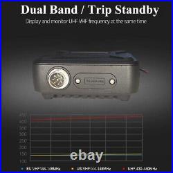 ANYSECU WP-9900 Dual Band Mini Mobile Radio 25W 200 Channels 2 Way Radio + Cable