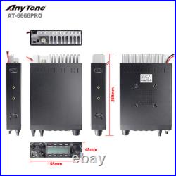 ANYTONE AT-6666PRO 28.000 29.699Mhz 40 Channels CTCSS DCS 10 Meter Radio + USB