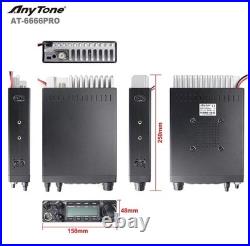 ANYTONE AT-6666PRO 28.000 29.699Mhz 40 Channels CTCSS DCS 10 Meter Radio + USB