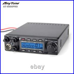 ANYTONE AT-6666PRO 28.000 29.699Mhz 40 Channels CTCSS DCS 10 Meter Radio + USB