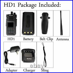 Ailunce HD1 DMR Walkie Talkie Ham Radio FPP UHF/VHF Digital/Analog 10W IP67
