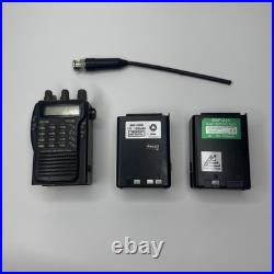 Alinco DJ-580T Handheld Transceiver VHF/UHF Bundle, Tested Works