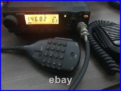 Alinco DR-130T VHF FM Transceiver ICOM HM-12 Microphone Ham Radio LOTS NO CB