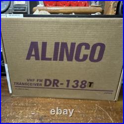 Alinco DR-138 MKII VHF FM Ham Radio Transceiver DR-138T Black LCD Screen