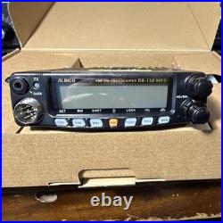 Alinco DR-138 MKII VHF FM Ham Radio Transceiver DR-138T Black LCD Screen
