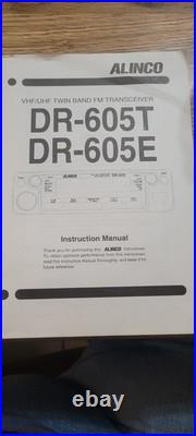 Alinco DR-605T VHF/UHF Dual Band Ham Transceiver