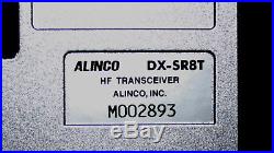 Alinco DX-SR8 All Mode HF Transceiver 160M 10M