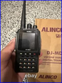 Alinco Dj-md5 Dj-md5xlt Vhf/uhf Dual Band Digital Transceiver Alinco Dj-md5 Dj-md5xlt Vhf/uhf Dual Band Digital Transceiver