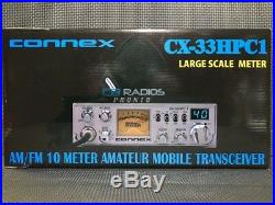 All New Connex CX-33HPC1 Compact 10 Meter Amateur Radio PERFORMANCE TUNED