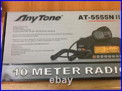 AnyTone AT-5555N II 10 Meter Radio for Truck, with CTCSS/DCS Function