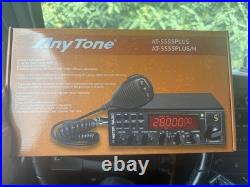 AnyTone AT-5555 PLUS Mobile Transceiver AM/FM/SSB 10 Meter Radio BRAND NEW