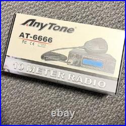 AnyTone AT-6666 10Meter Radio High Power 15With45With60W 40CH Mobile Transceiver New
