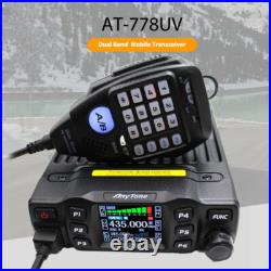 AnyTone AT-778UV 25W Ham Mobile Two Way Radio UHF VHF Dual Band Transceiver US