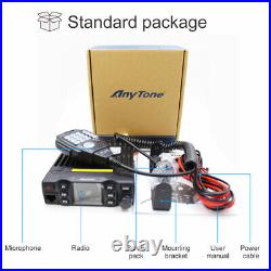 AnyTone AT-778UV Dual Band Mobile Radio VHF/UHF 25W 2 Way Radio with USB Cable