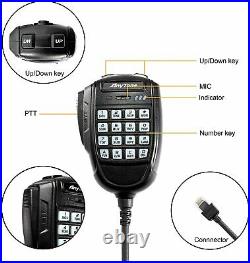 AnyTone AT-779UV VHF/UHF Analog 20W Mobile Radio with Antenna & Cable US Seller