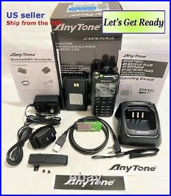 AnyTone AT-D878UV II Plus (New Version) With GPS, Bluetooth, APRS, US Seller