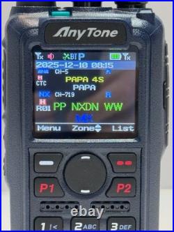 AnyTone AT-D890UV multi digital mode Two Way Radio with GPS Bluetooth US Seller