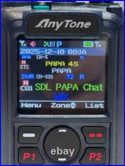 AnyTone AT-D890UV multi digital mode Two Way Radio with GPS Bluetooth US Seller