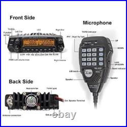 Anytone AT-5888UVIII Tri-band 144/220/ 440 MHz Mobile Radio HI power remote face Anytone AT-5888UVIII Tri-band 144/220/ 440 MHz Mobile Radio HI power remote face