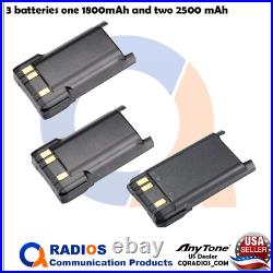 Anytone AT-D168UV Analog Digital DMR UHF VHF radio mic extra batt Like AT-D878UV