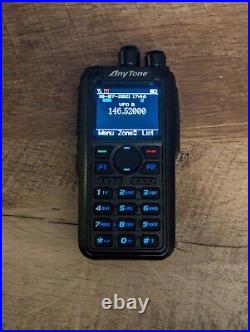 Anytone AT-D878UV Handheld Transceiver With GPS Amateur Ham Radio DMR