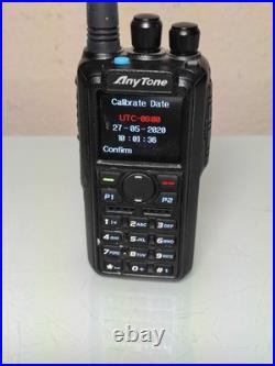 Anytone AT-D878UV PLUS GPS and Bluetooth. FM and DMR. Radio. Tested and Working