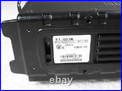 As-is Yaesu FT-897DM & FP-30A 50W HF/ VHF / UHV All-Mode Ham Radio Transceiver