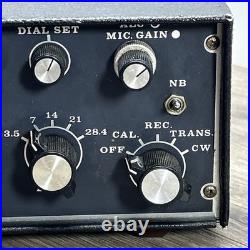 Atlas Radio 210x Solid State Single Sideband Transceiver USA Made Vintage Tested